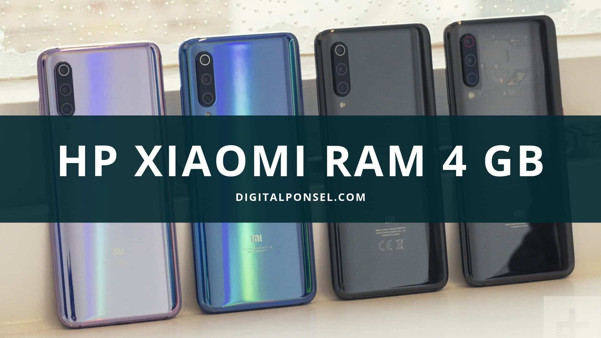 11 HP Xiaomi RAM 4 GB Ha   rga dibawah 2 juta Oktober 2020
