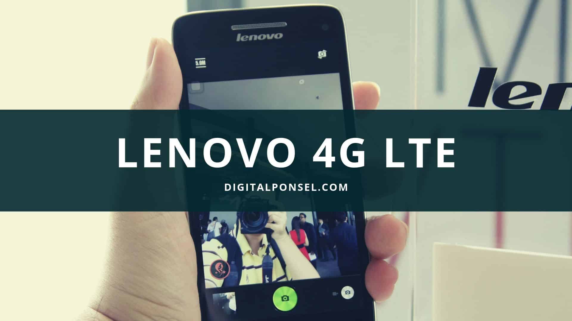 5 HP Lenovo Murah 4G LTE Agustus 2019