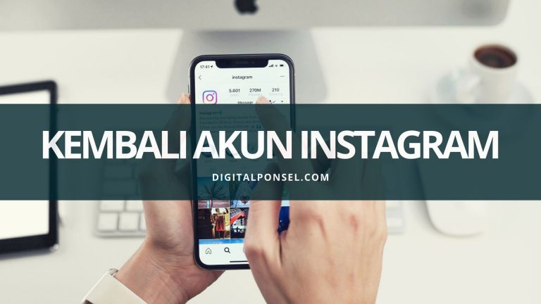 Mengembalikan Akun Instagram