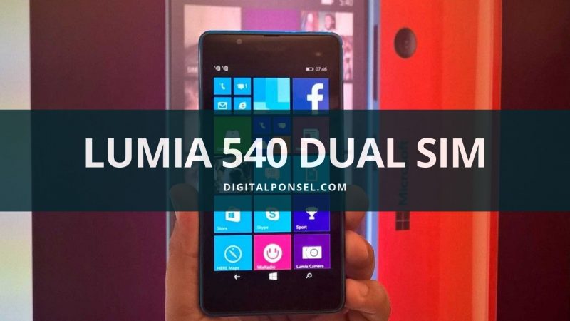 Harga Microsoft Lumia 540 Dual SIM Terbaru dan Spesifikasi 