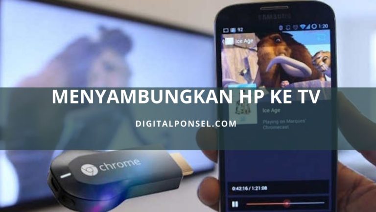 cara menyambungkan smartphone ke tv